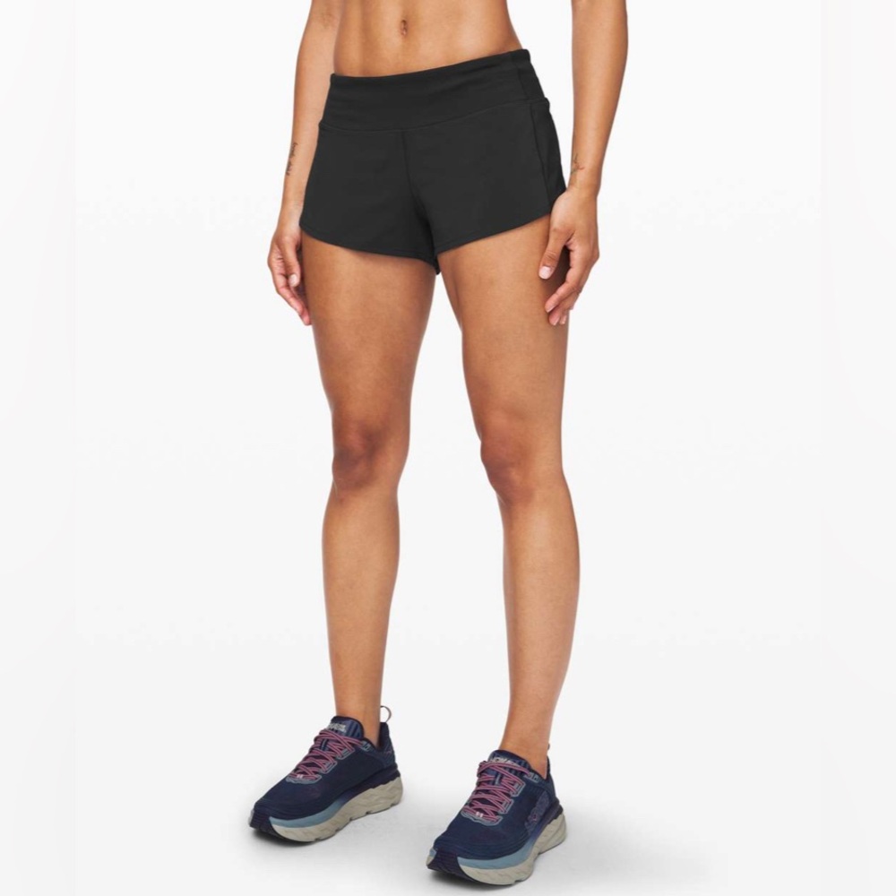 Lululemon Speed Up shorts 2.5” Black